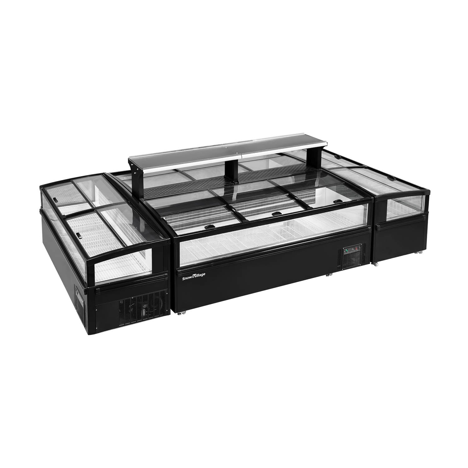 Island Freezer Premium CQT Series - Horizontal/Vertical Sliding Door (Front View/Upgraded) (Copy)