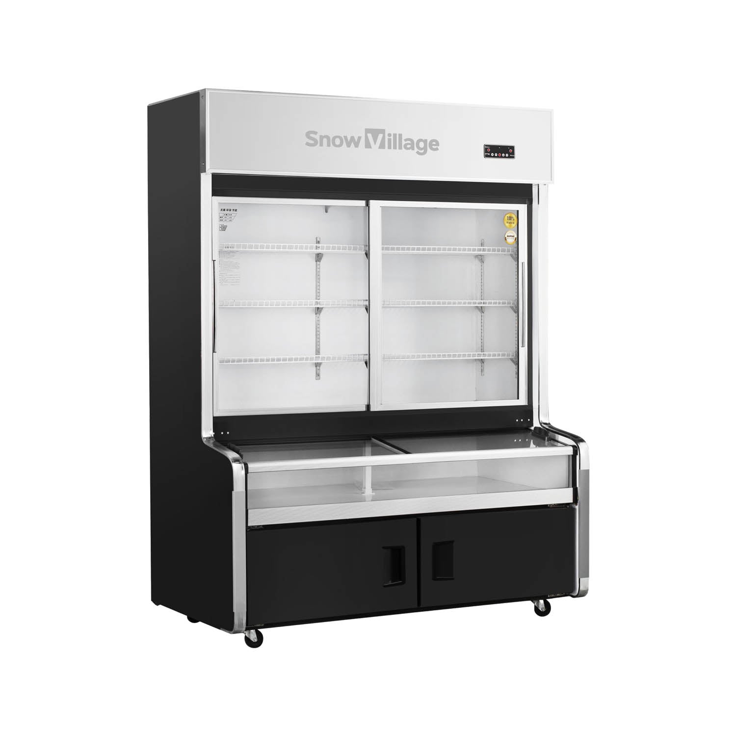 Combination Freezer HY-FK/FY Ventilated Cooling Triple Temperature Series - 2/3 Doors