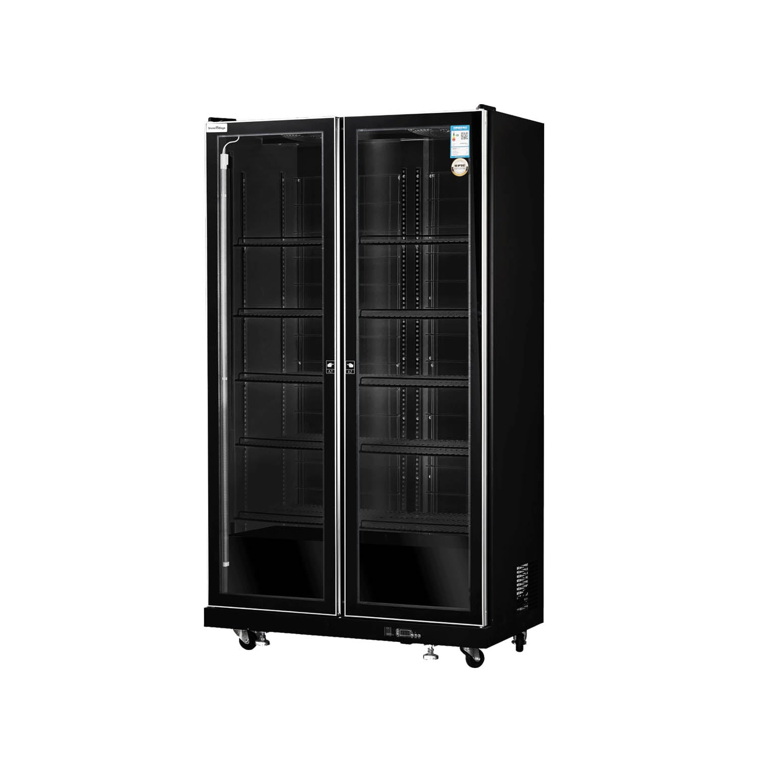 Upright Glass Door Showcase LC-B Ventilated Cooling Wine Cooler Series -  2/3 Doors