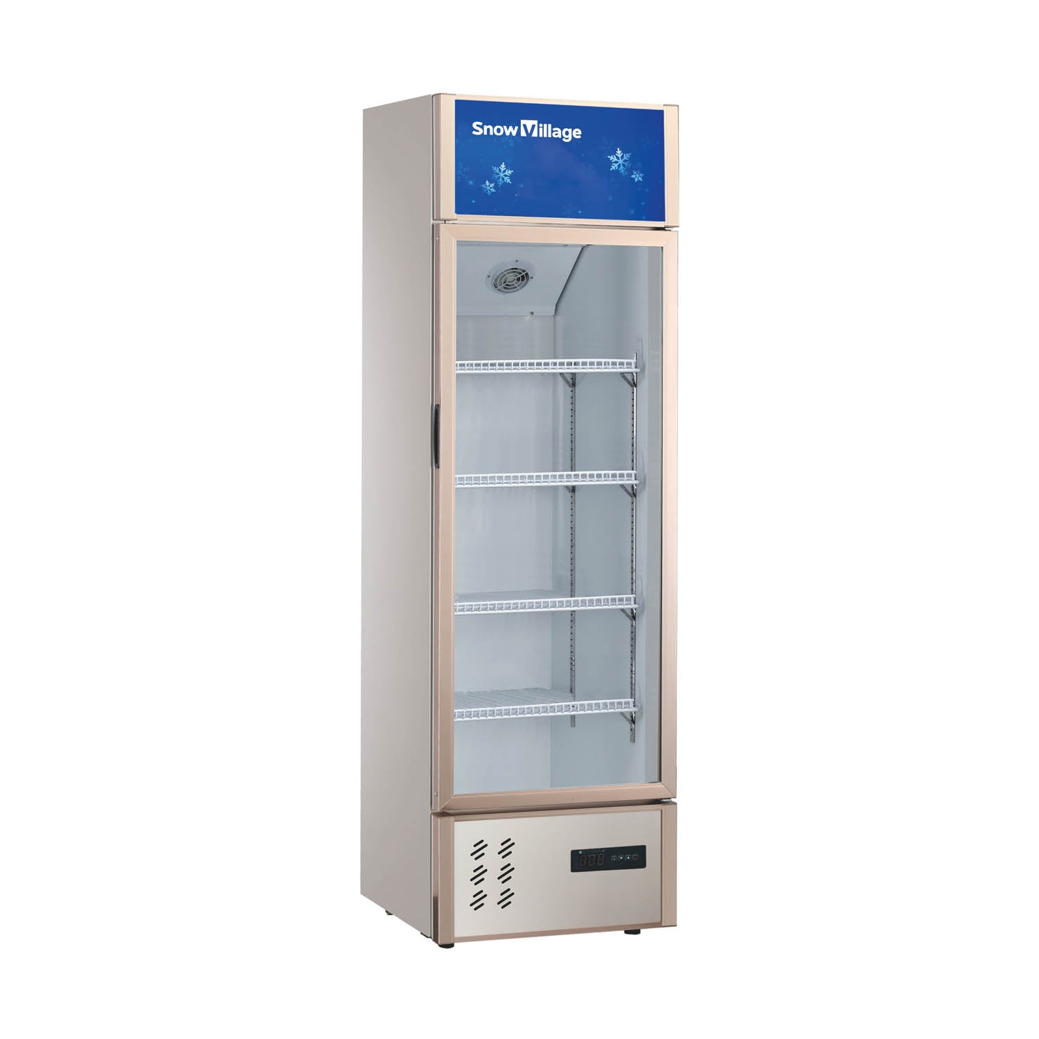 Upright Glass Door Showcase LC-B Economy Static Cooling Refrigerator Series - Single Door