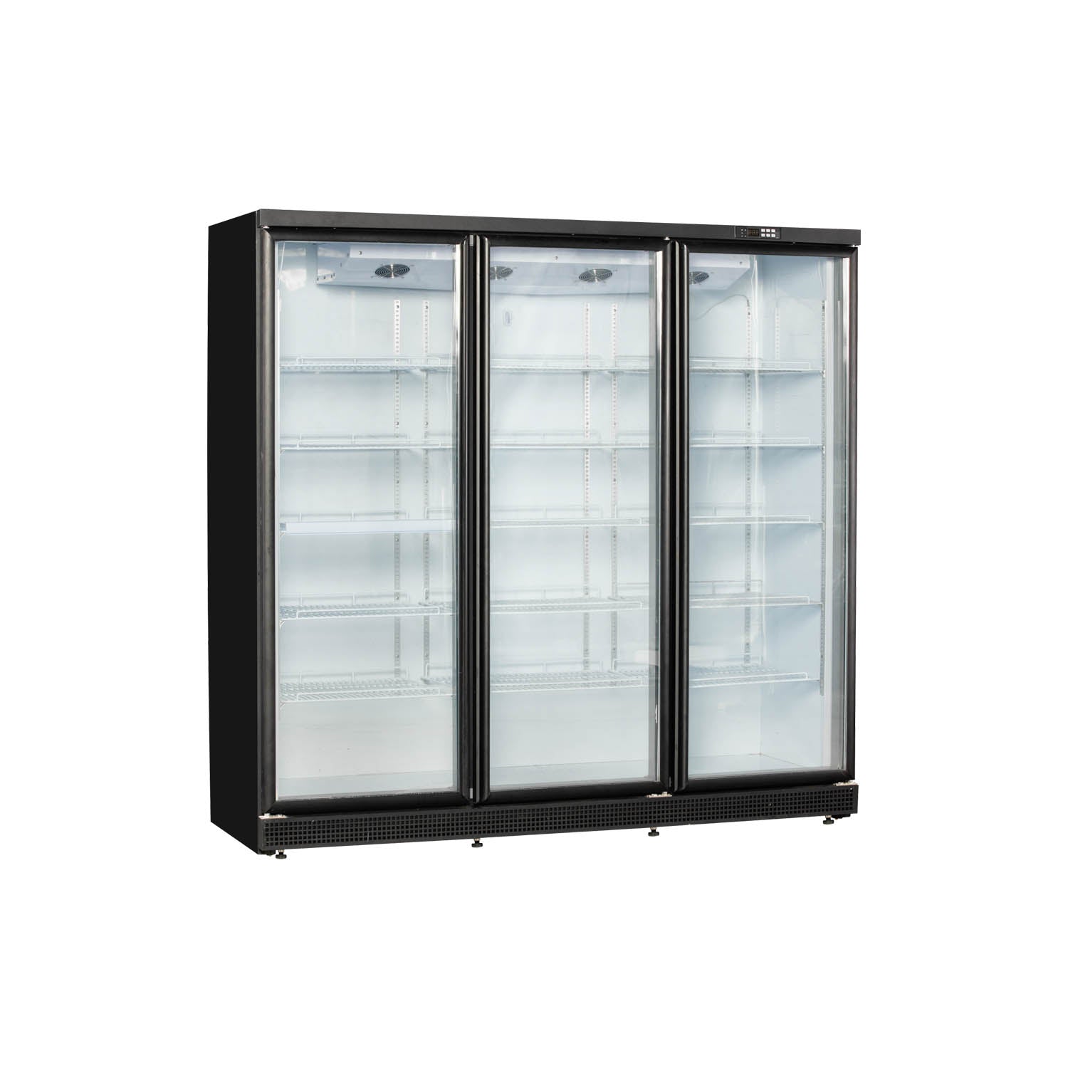 Upright Glass Door Showcase LC-N Ventilated Cooling Beverage Cooler Series - 2/3 Doors