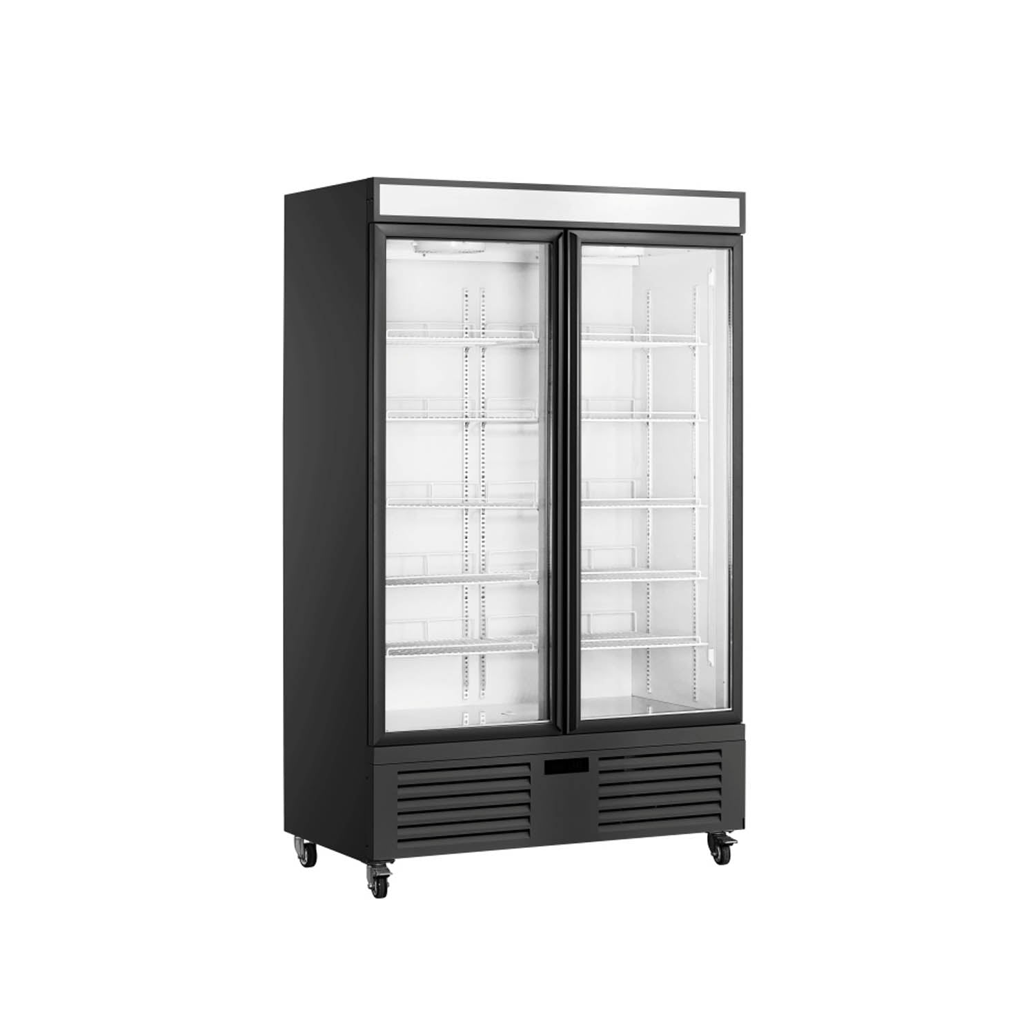 Upright Glass Door Showcase LC/LD Premium Ventilated Cooling Refrigerator Freezer Series- 1/2/3 Doors