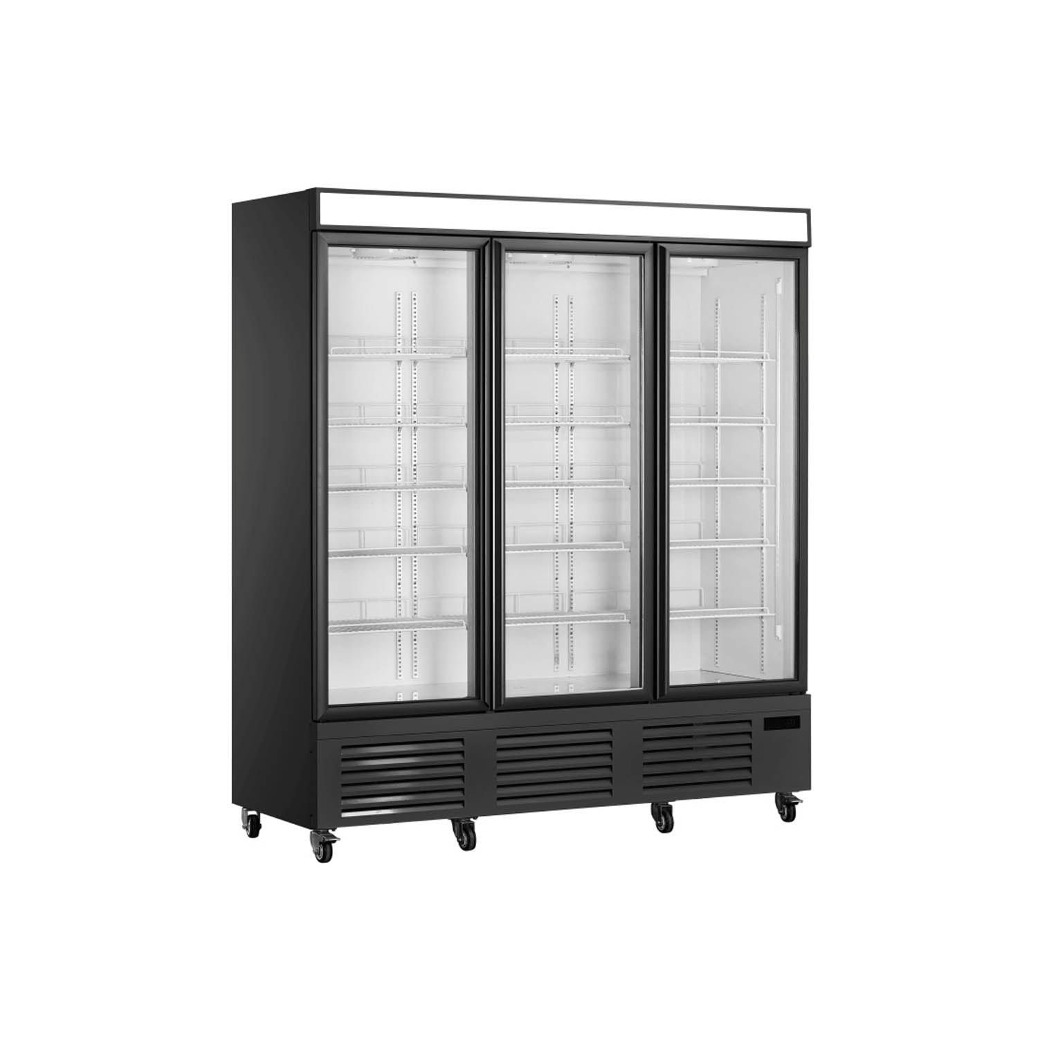 Upright Glass Door Showcase LC/LD Premium Ventilated Cooling Refrigerator Freezer Series- 1/2/3 Doors