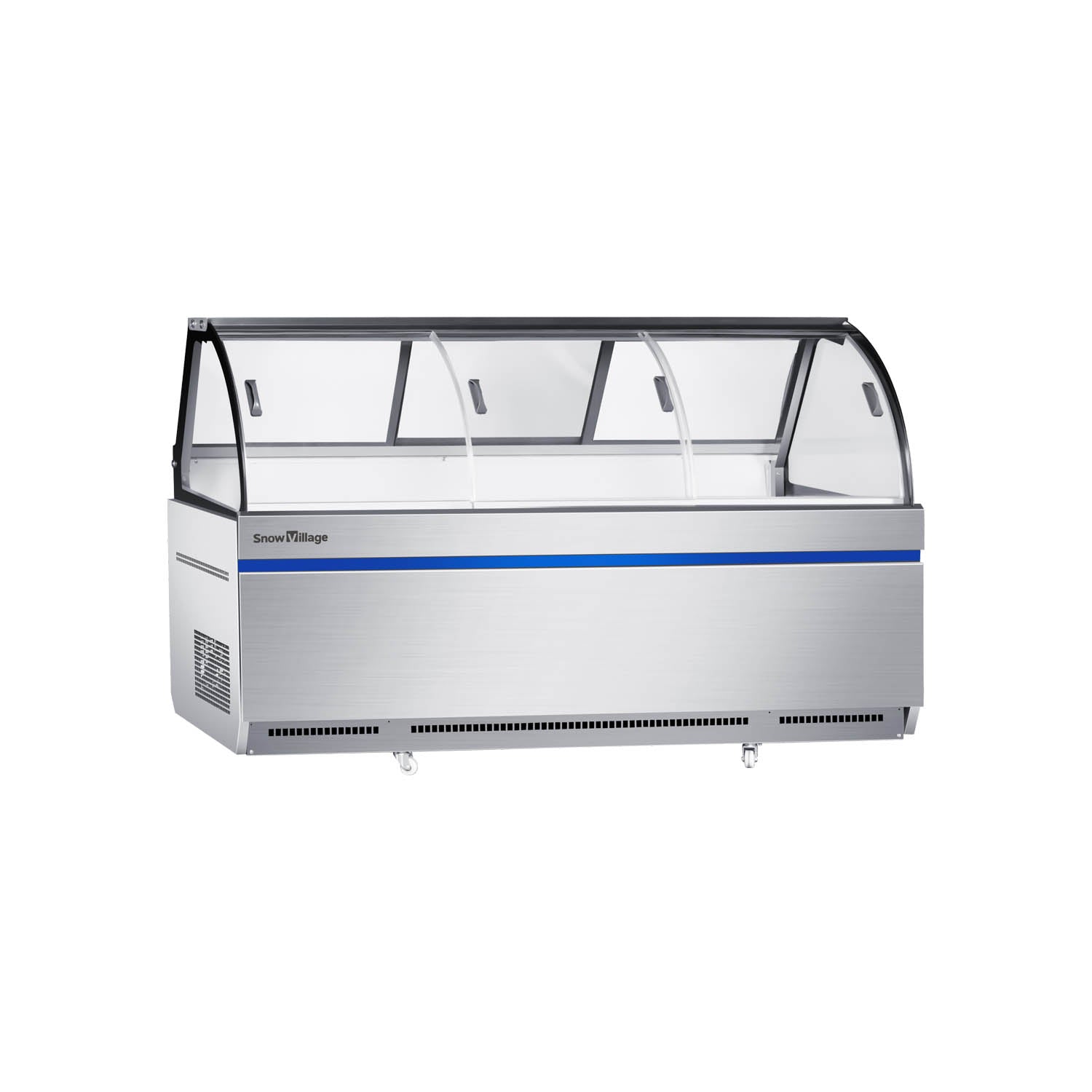 Supermarket Freezer XC-S Deli Showcase Static Cooling Series - Curved Type